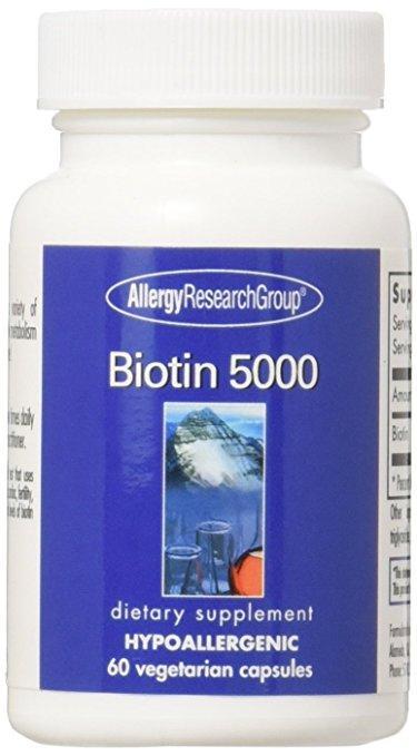 Biotin 5000 mcg - 60 Vegetarian Capsules
