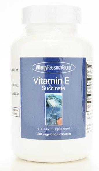 Vitamin E Succinate 400 IU - 100 Capsules