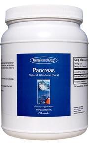 Pancreas Pork 425 mg - 60 Vegetarian Capsules