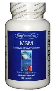 MSM 1500 mg - 150 Capsules