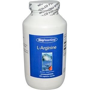 L-Arginine 500 mg - 250 Capsules