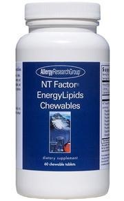 NT Factor EnergyLipids Chewables - 60 Tablets