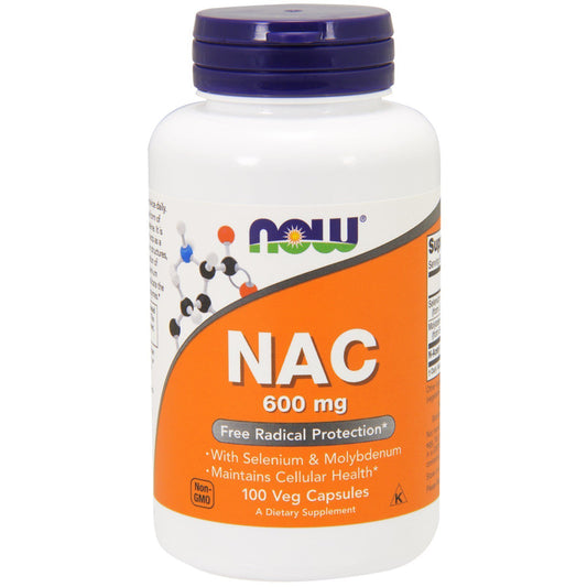 NAC 600 mg - 100 Vegetarian Capsules