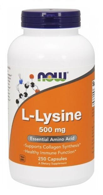 L-Lysine 500 mg - 250 Capsules