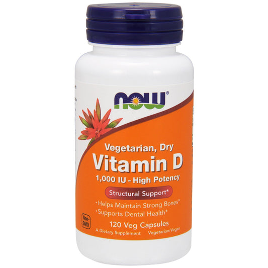 Vitamin D 1000 IU - 120 Vegetarian Capsules