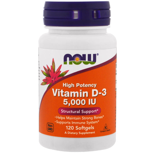 Vitamin D-3 5000 IU - 240 Softgels