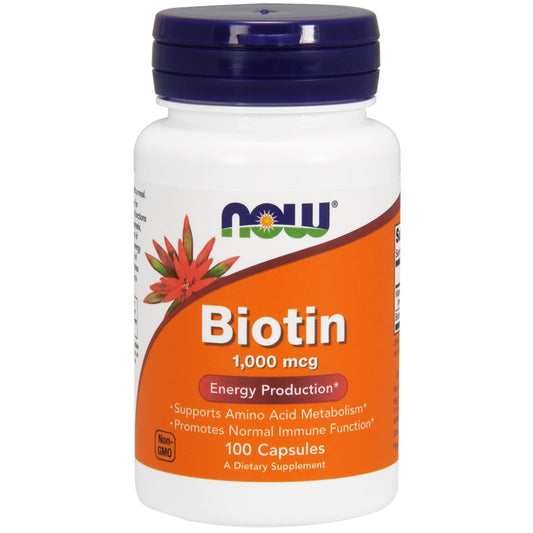 Biotin 1000 mcg - 100 Capsules