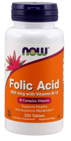 Folic Acid 800 mcg - 250 Tablets