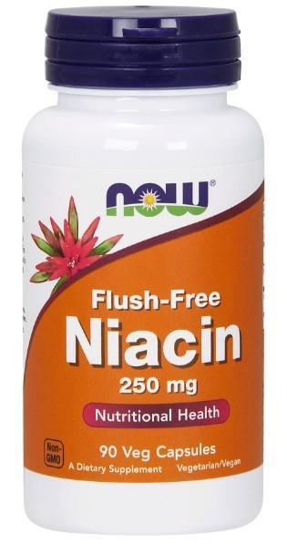 Flush-Free Niacin 250 mg - 90 Vegetarian Capsules