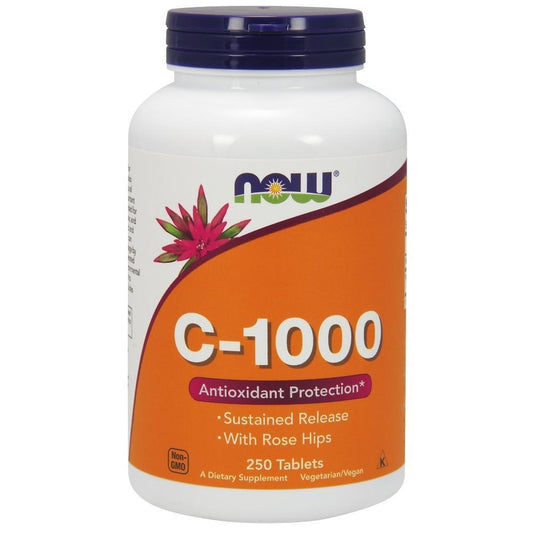 C-1000 Sustained Release with Rose Hips - 250 Tablets