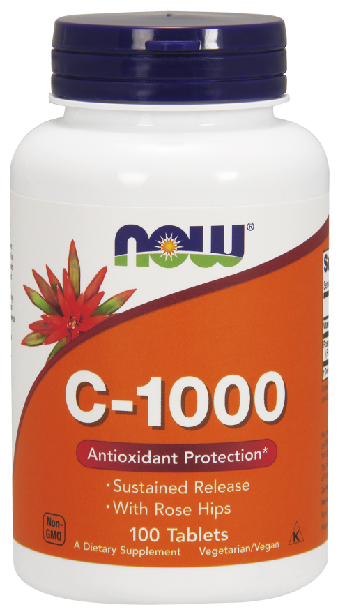 C-1000 with Rose Hips - 100 Tablets