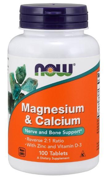 Magnesium & Calcium 2:1 ratio - 100 Tablets