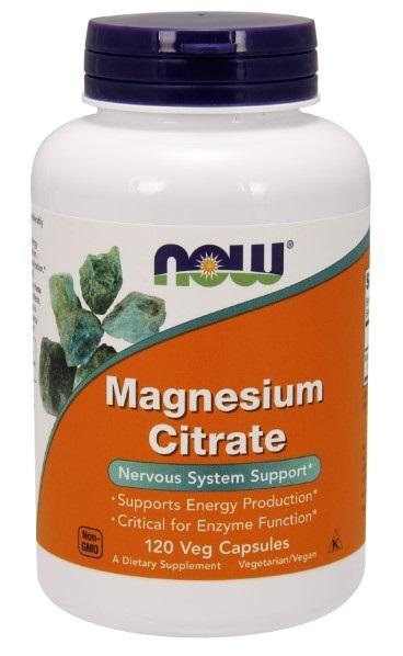 Magnesium Citrate - 120 Vegetarian Capsules