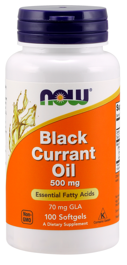 Black Currant Oil 500 mg - 100 Softgels