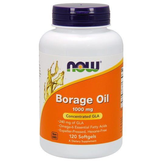 Borage Oil 1000 mg - 120 Softgels