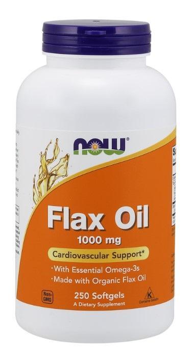 Flax Oil 1000 mg - 250 Softgels