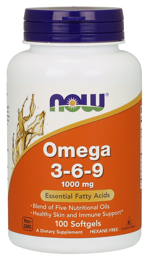 Omega 3-6-9 1000 mg - 100 Softgels