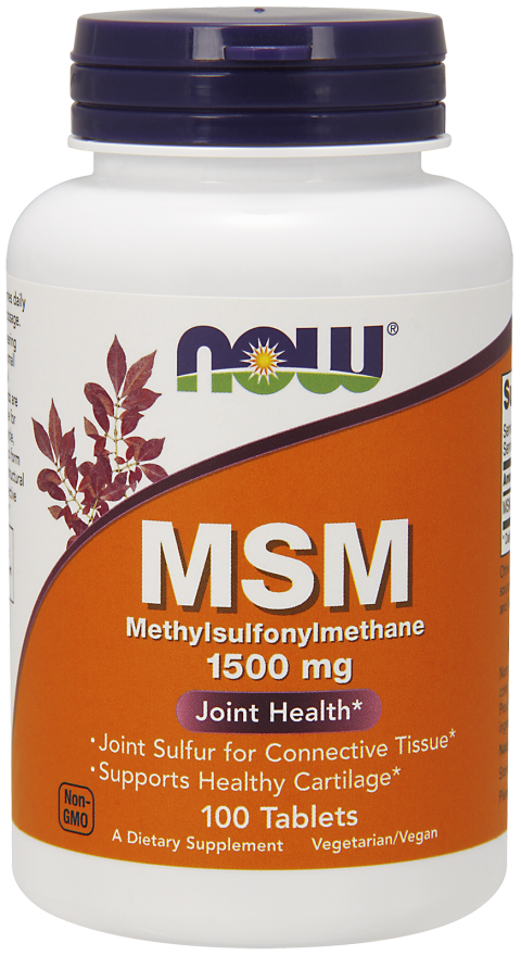 MSM 1500 mg - 100 Tablets
