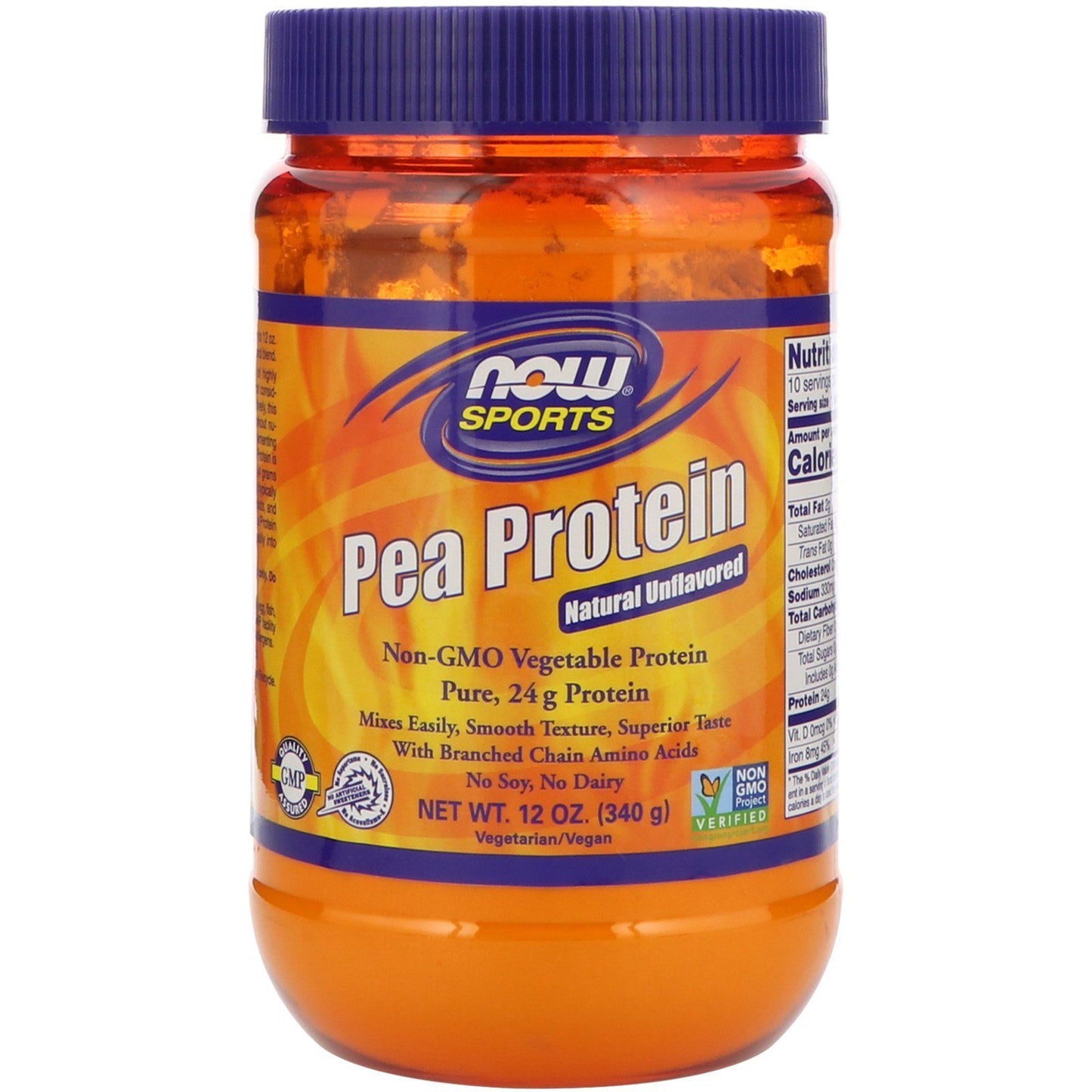 Pea Protein Unflavored - 12 oz