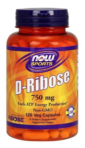 D-Ribose 750 mg - 120 Vegetarian Capsules