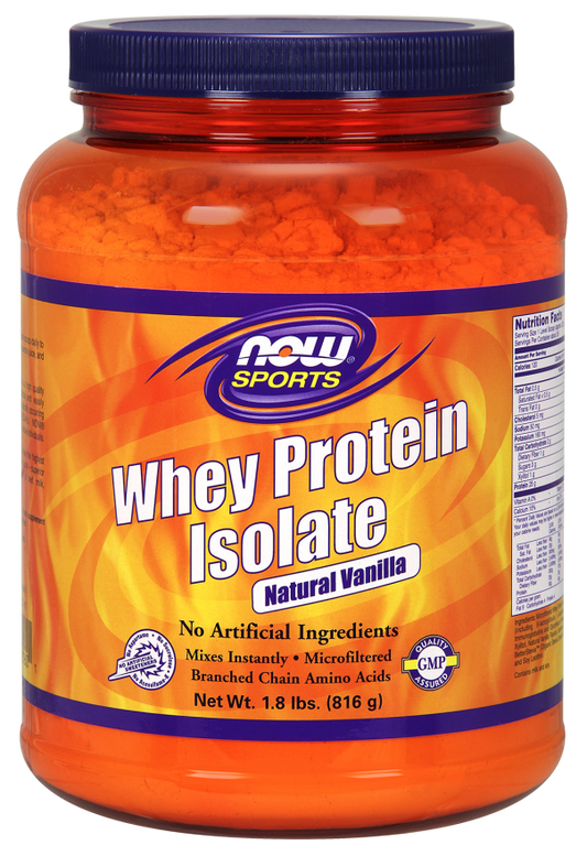 Whey Protein Isolate Vanilla - 1.8 lbs