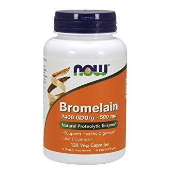 Bromelain 2400 GDU/g 500 mg - 120 Vegetarian Capsules