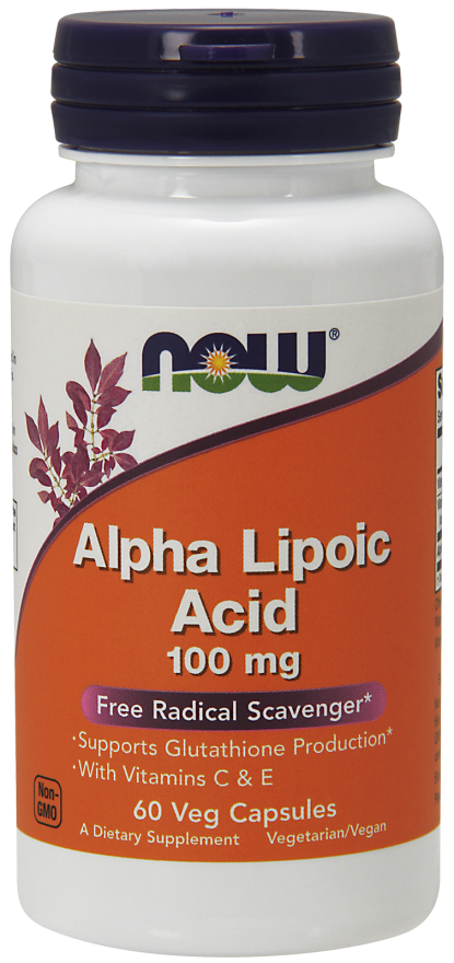 Alpha Lipoic Acid 100 mg - 60 Vegetarian Capsules