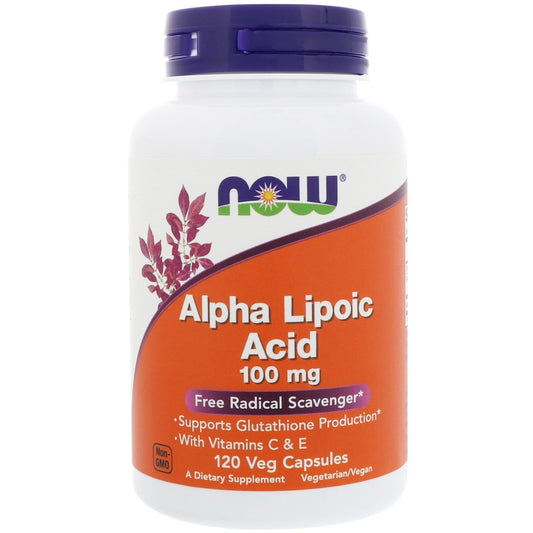 Alpha Lipoic Acid 100 mg - 120 Vegetarian Capsules