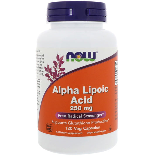 Alpha Lipoic Acid 250 mg - 120 Vegetarian Capsules