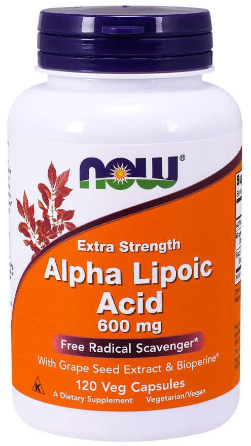 Alpha Lipoic Acid 600 mg - 120 Vegetarian Capsules
