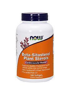 Beta-Sitosterol Plant Sterols - 180 Softgels