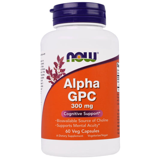 Alpha GPC 300 mg - 60 Vegetarian Capsules