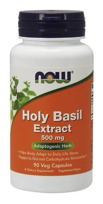 Holy Basil Extract 500 mg - 90 Vegetarian Capsules
