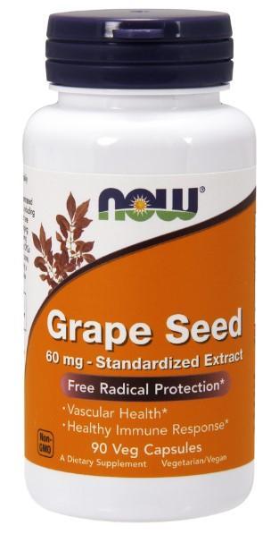 Grape Seed 60 mg - 90 Vegetarian Capsules