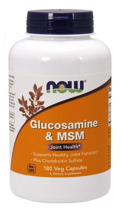 Glucosamine & MSM - 180 Vegetarian Capsules