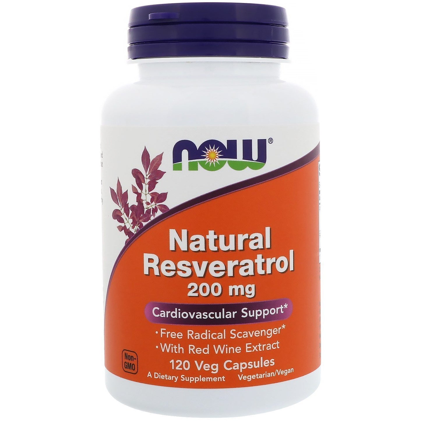 Natural Resveratrol - 120 Vegetarian Capsules