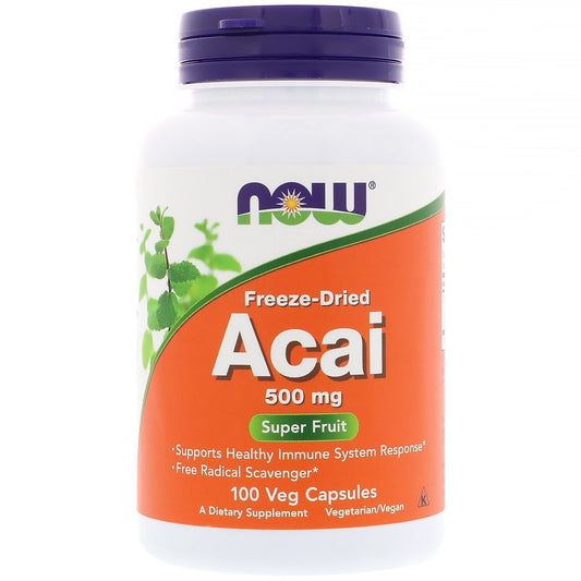 Acai 500 mg - 100 Vegetarian Capsules