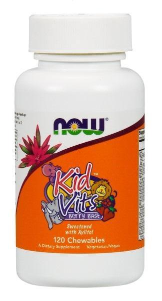 Kid Vits (Berry Blast) - 120 Chewable Tablets