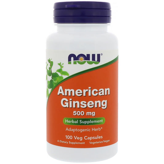 American Ginseng 500 mg - 100 Capsules