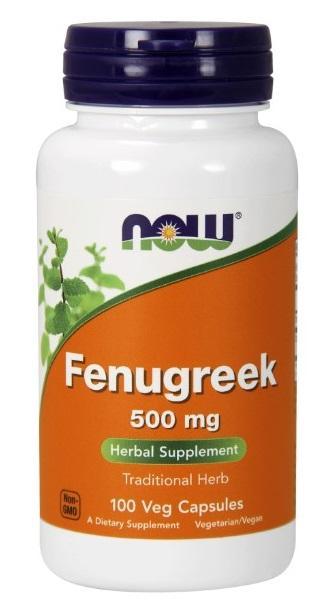 Fenugreek 500 mg - 100 Capsules