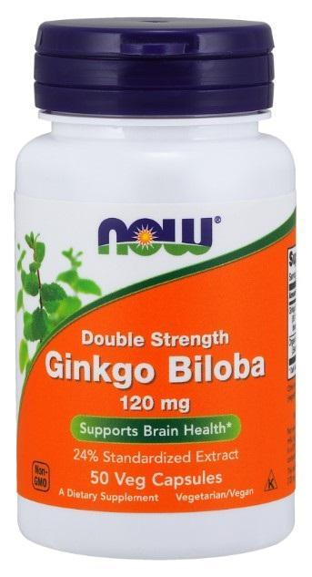 Ginkgo Biloba 120 mg - 50 Vegetarian Capsules