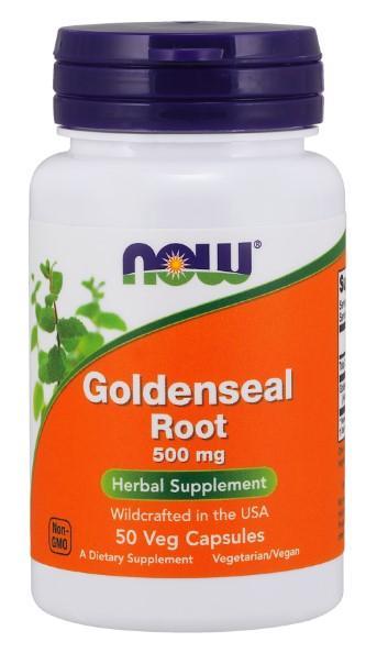 Goldenseal Root 500 mg - 50 Capsules