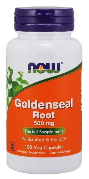 Goldenseal Root 500 mg - 100 Capsules