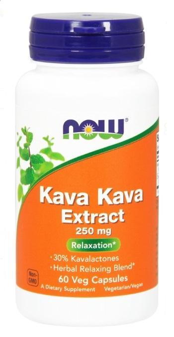 Kava Kava Extract 250 mg - 60 Capsules