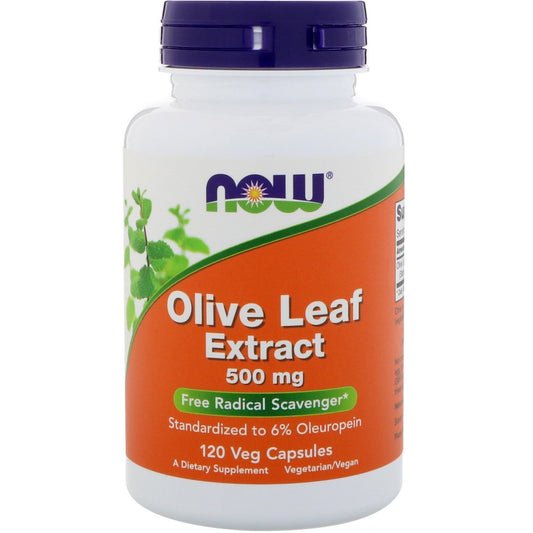 Olive Leaf Extract 500 mg - 120 Vegetarian Capsules