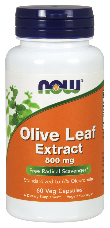 Olive Leaf Extract 500 mg - 60 Vegetarian Capsules