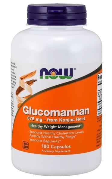 Glucomannan 575 mg - 180 Capsules
