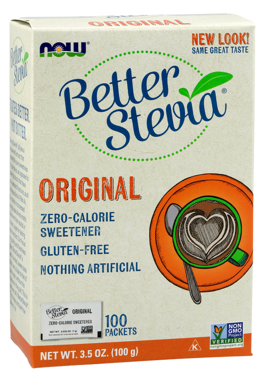 Better Stevia Packets - 100/Box