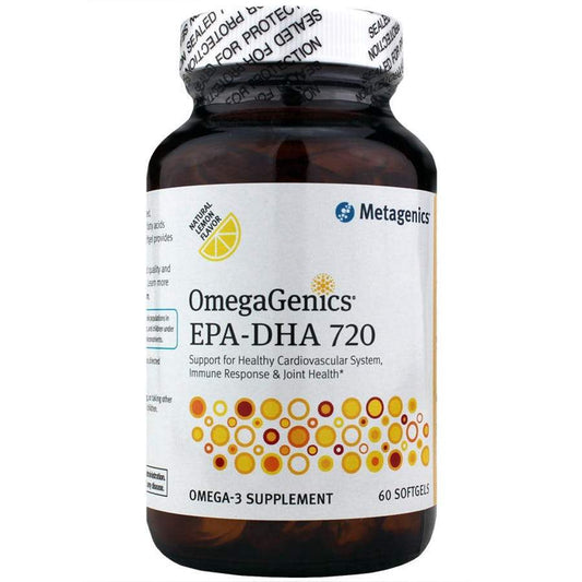 OmegaGenics EPA-DHA 720 Lemon - 60 Softgels