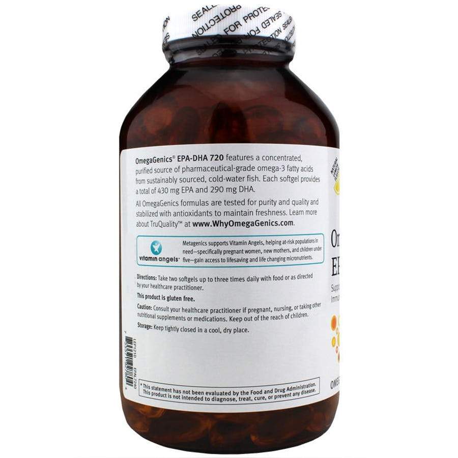 OmegaGenics EPA-DHA 720 Lemon - 240 Softgels